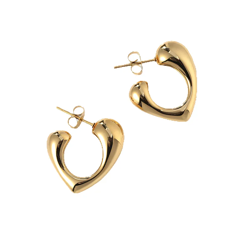 Liquid Love Sculptural Earrings made by Mint & Lilly