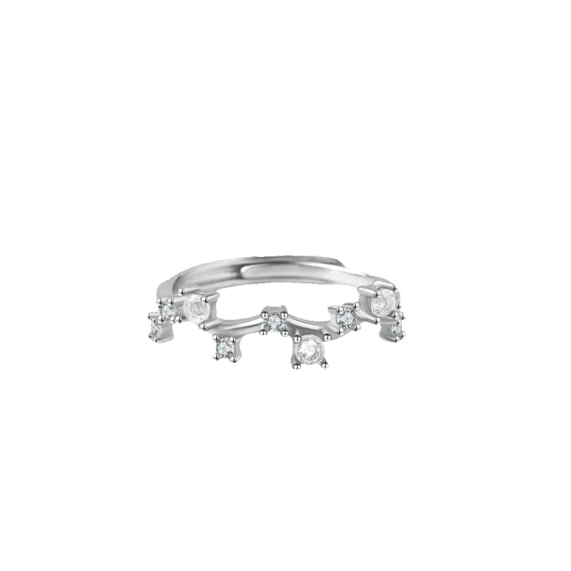 Moonstone Constellation Band made by Mint & Lilly