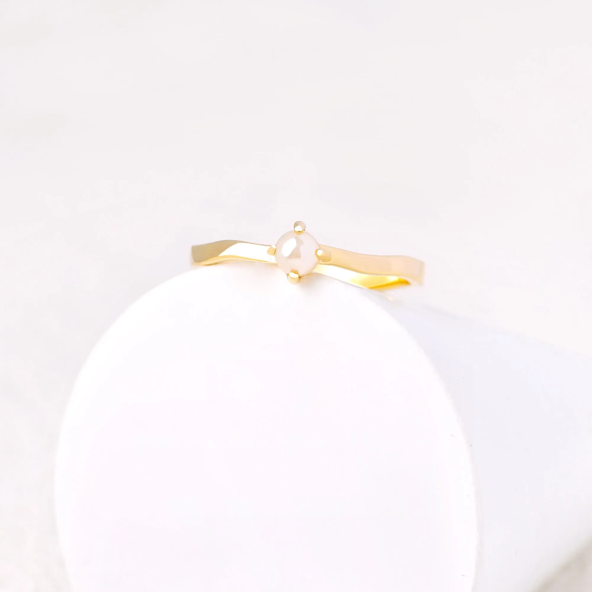 Timeless Pearl Ring sold by Mint & Lilly product image thumbnail 5
