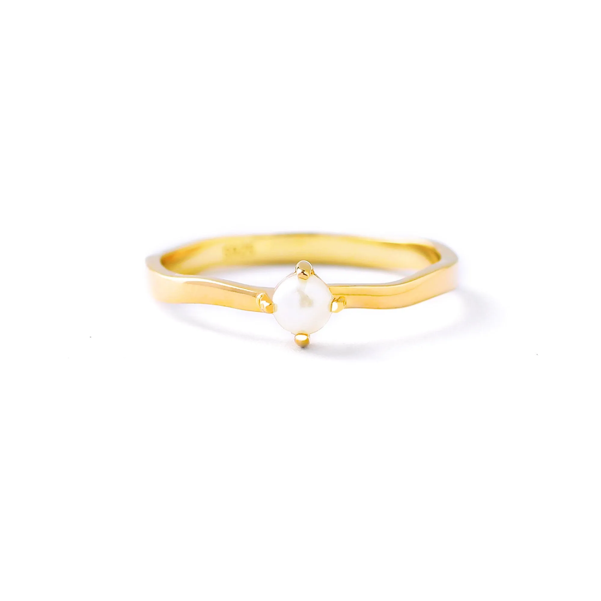Timeless Pearl Ring sold by Mint & Lilly product image thumbnail 2