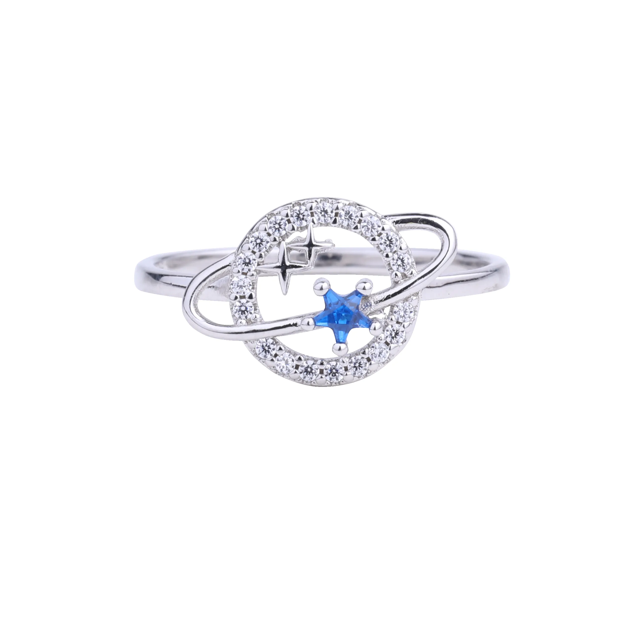 To My Special Star Planet & Stars Ring sold by Mint & Lilly product image thumbnail 2