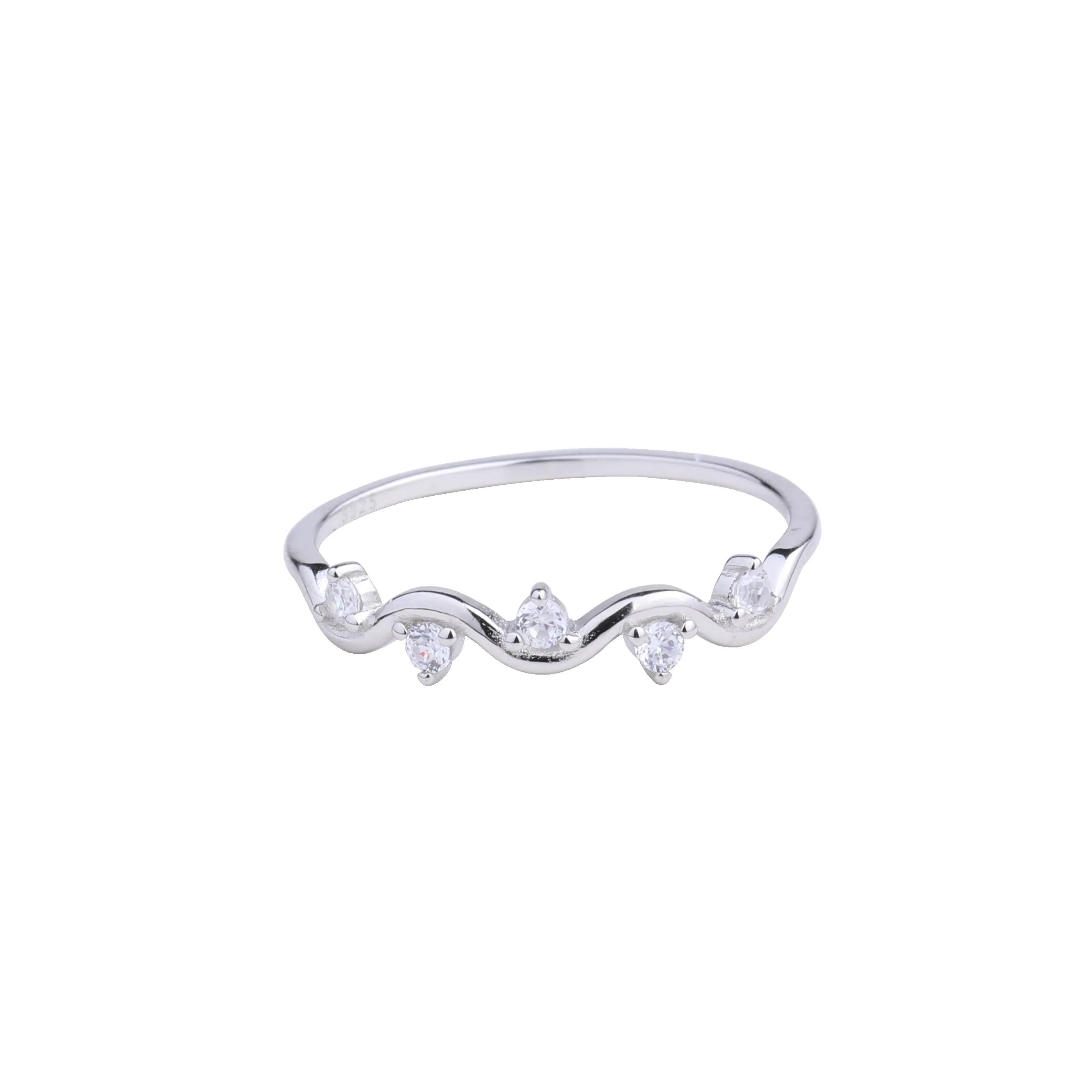 Highs And Lows Wave Ring sold by Mint & Lilly product image thumbnail 2