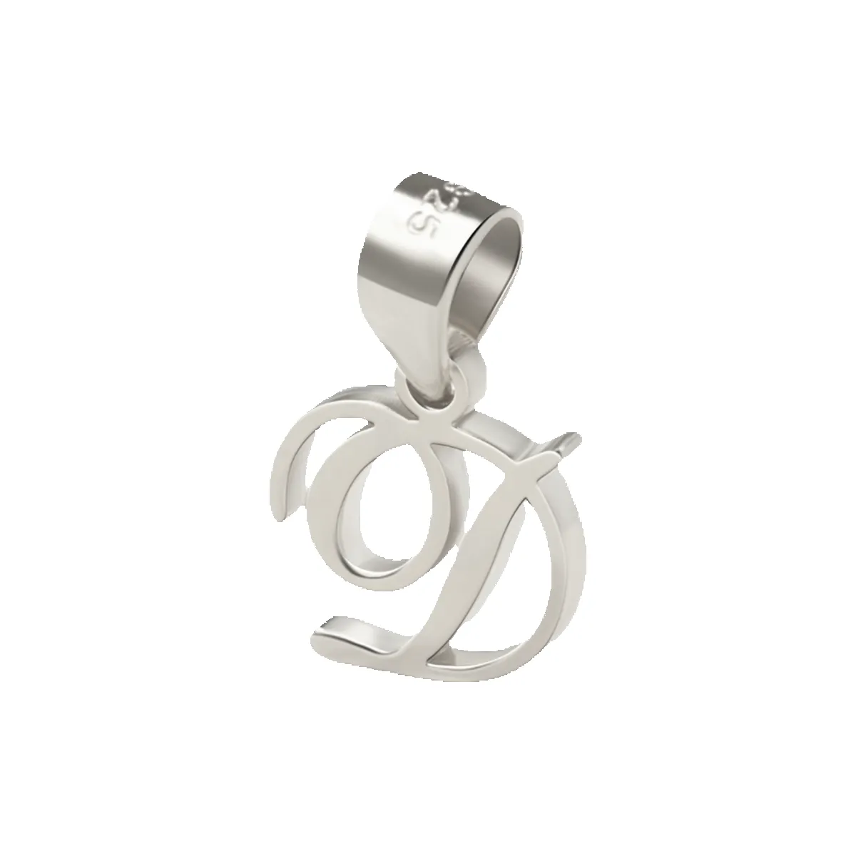 Romantic Initial Charm Pendant sold by Mint & Lilly