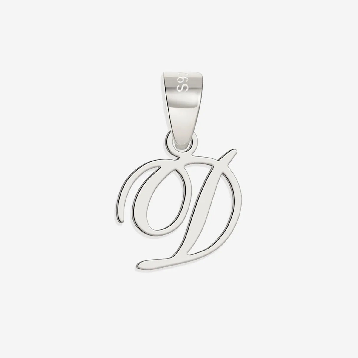 Romantic Initial Charm Pendant sold by Mint & Lilly product image thumbnail 5
