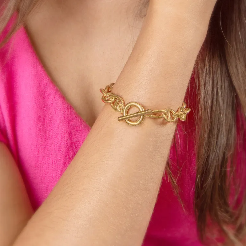Chunky Mariner Toggle Bracelet made by Mint & Lilly