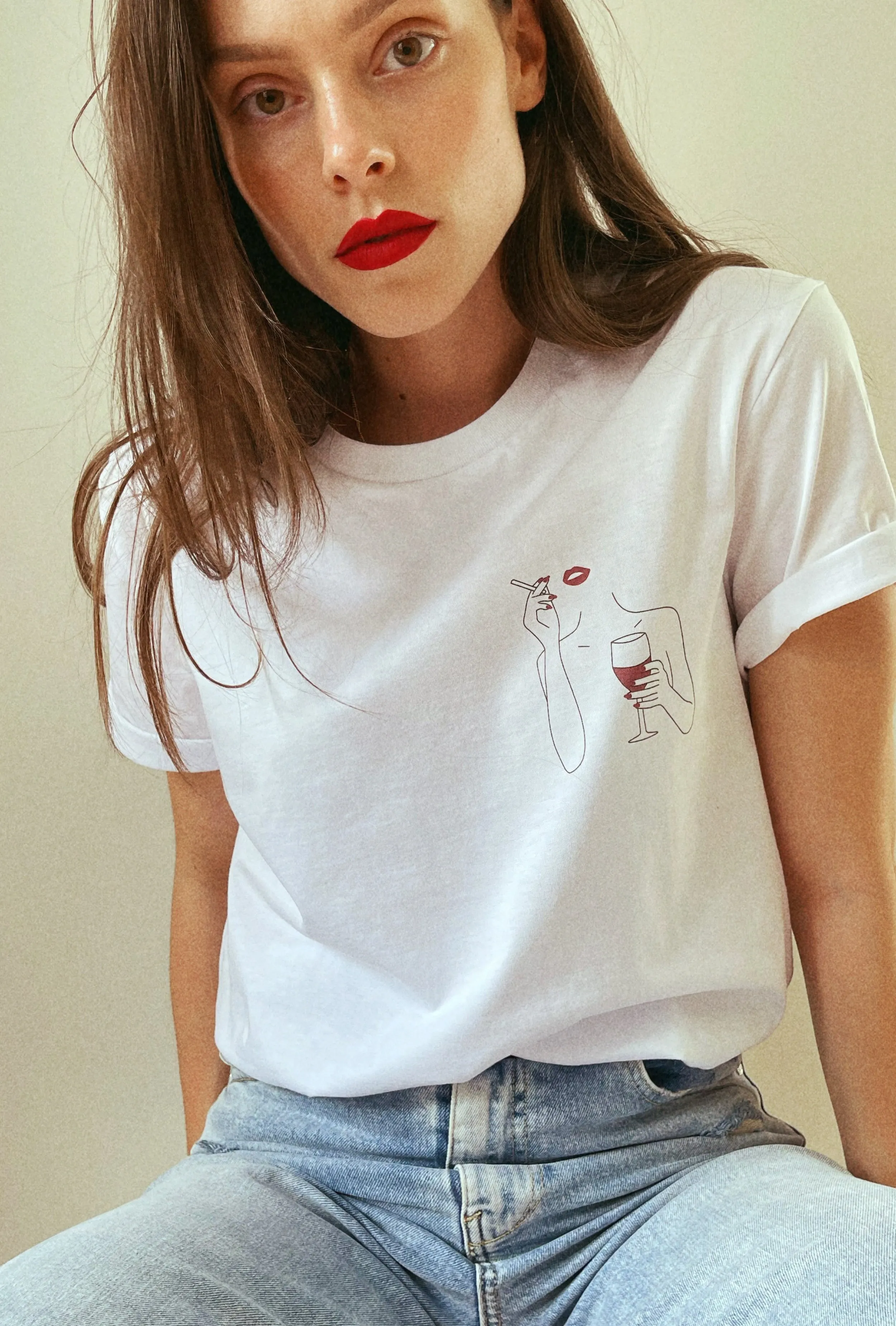 Le T-shirt La Gourmandise sold by Amour Singulier product image thumbnail 3