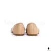 WoodChuckSato Women's Men's Beige Tabi Split-Toe "Distressed" Leather Ballet Flats Sizes EU 35-45 sold by WoodChuckSato