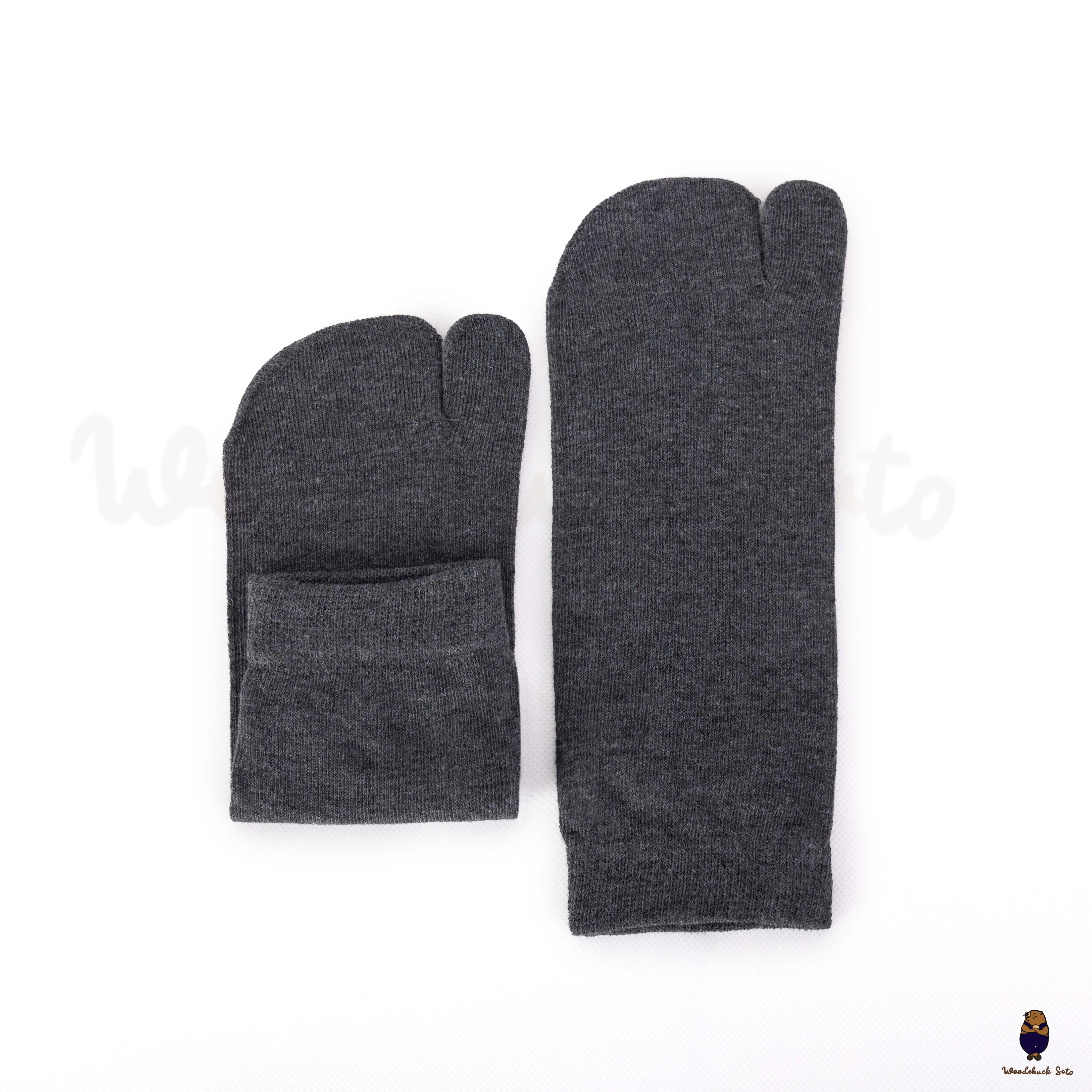 WoodchuckSato Men's Quarter Anklet Split-Toe Tabi Socks (Fits Size 38-45) sold by WoodChuckSato product image thumbnail 3