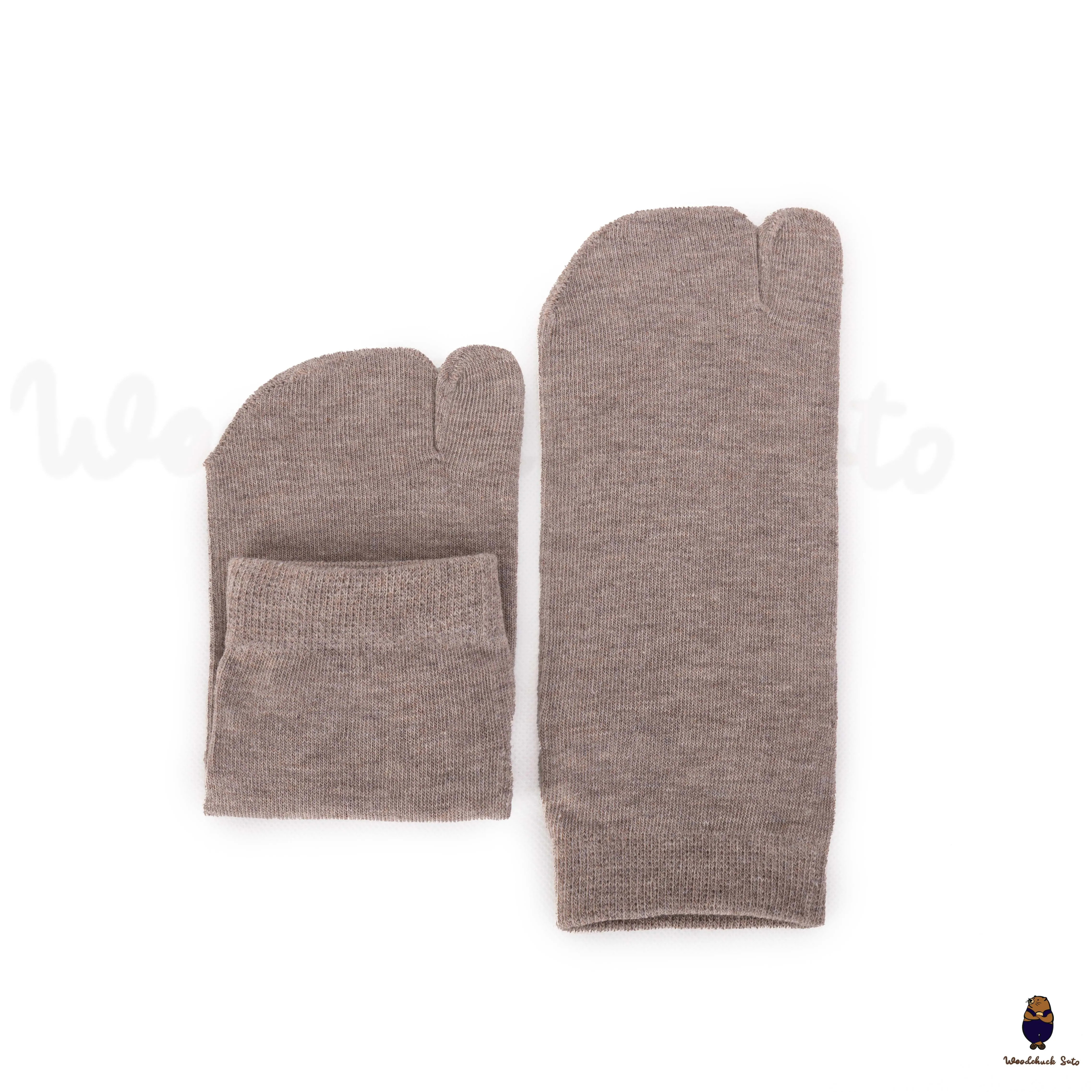 WoodchuckSato Men's Quarter Anklet Split-Toe Tabi Socks (Fits Size 38-45) sold by WoodChuckSato