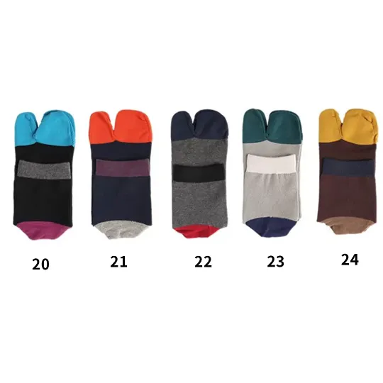 WoodchuckSato Men's Split-Toe Tabi Quarter Anklets Socks (Fits Size EU 39-46) sold by WoodChuckSato product image thumbnail 2