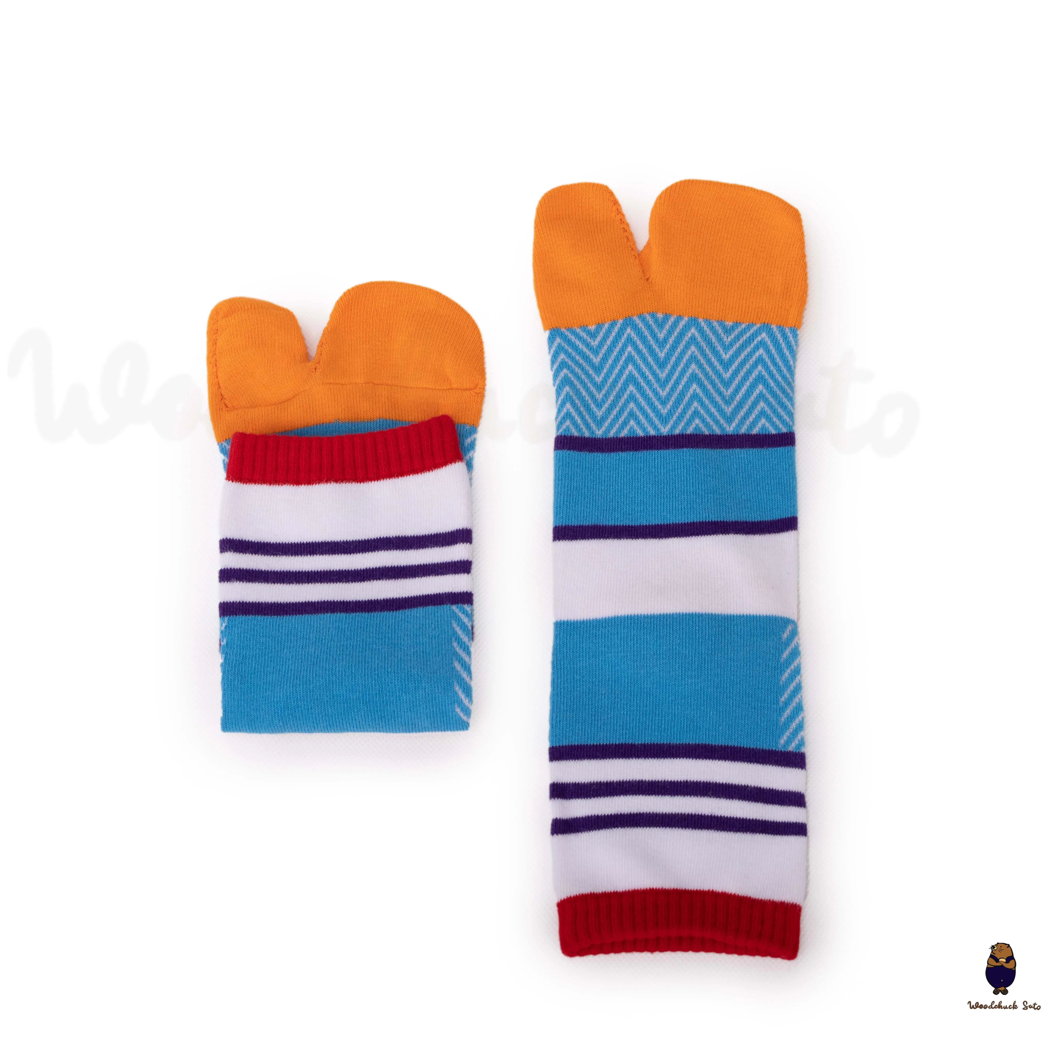 WoodchuckSato Men's Split-Toe Tabi Quarter Anklets Socks (Fits Size EU 39-46) sold by WoodChuckSato product image thumbnail 4