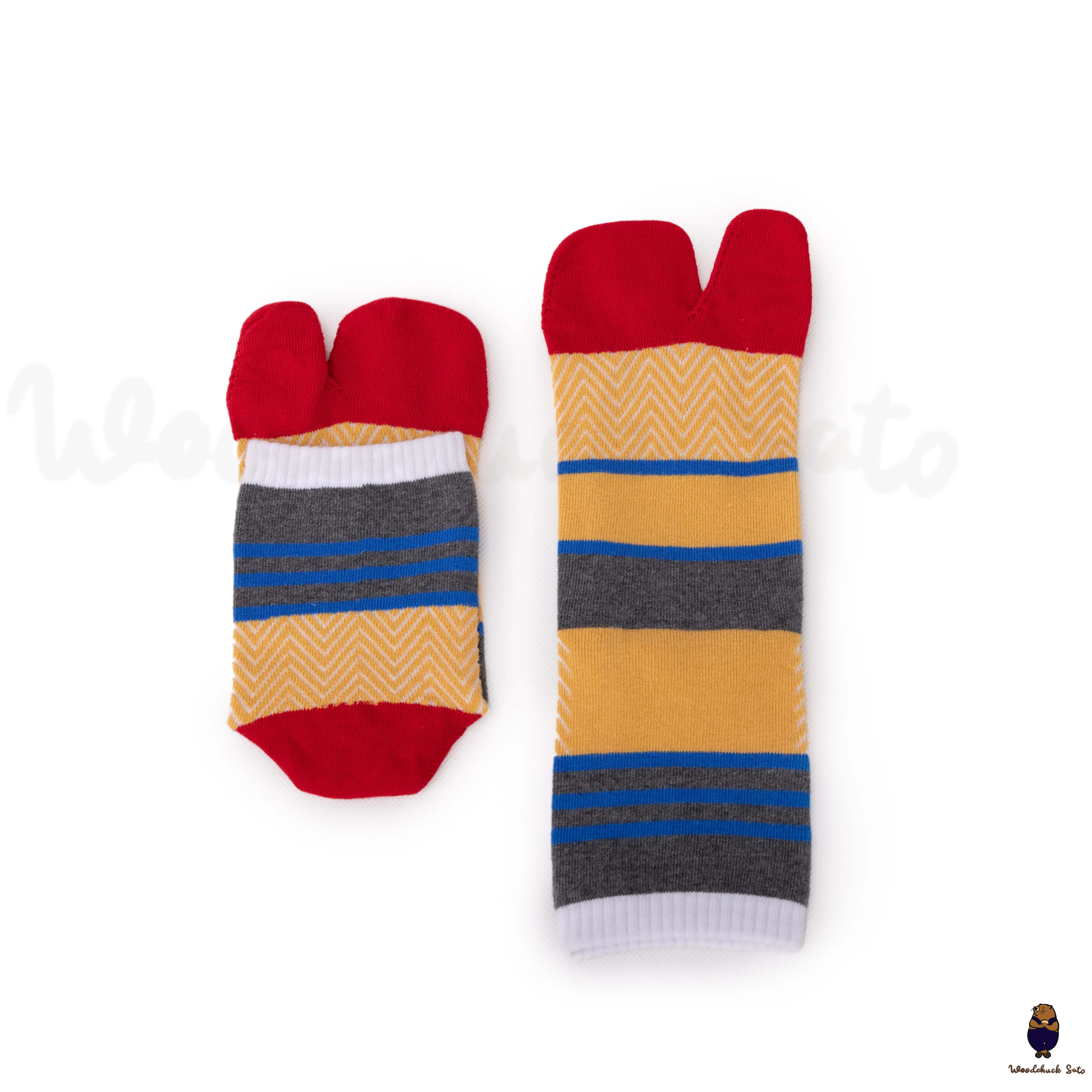 WoodchuckSato Men's Split-Toe Tabi Quarter Anklets Socks (Fits Size EU 39-46) sold by WoodChuckSato product image thumbnail 3