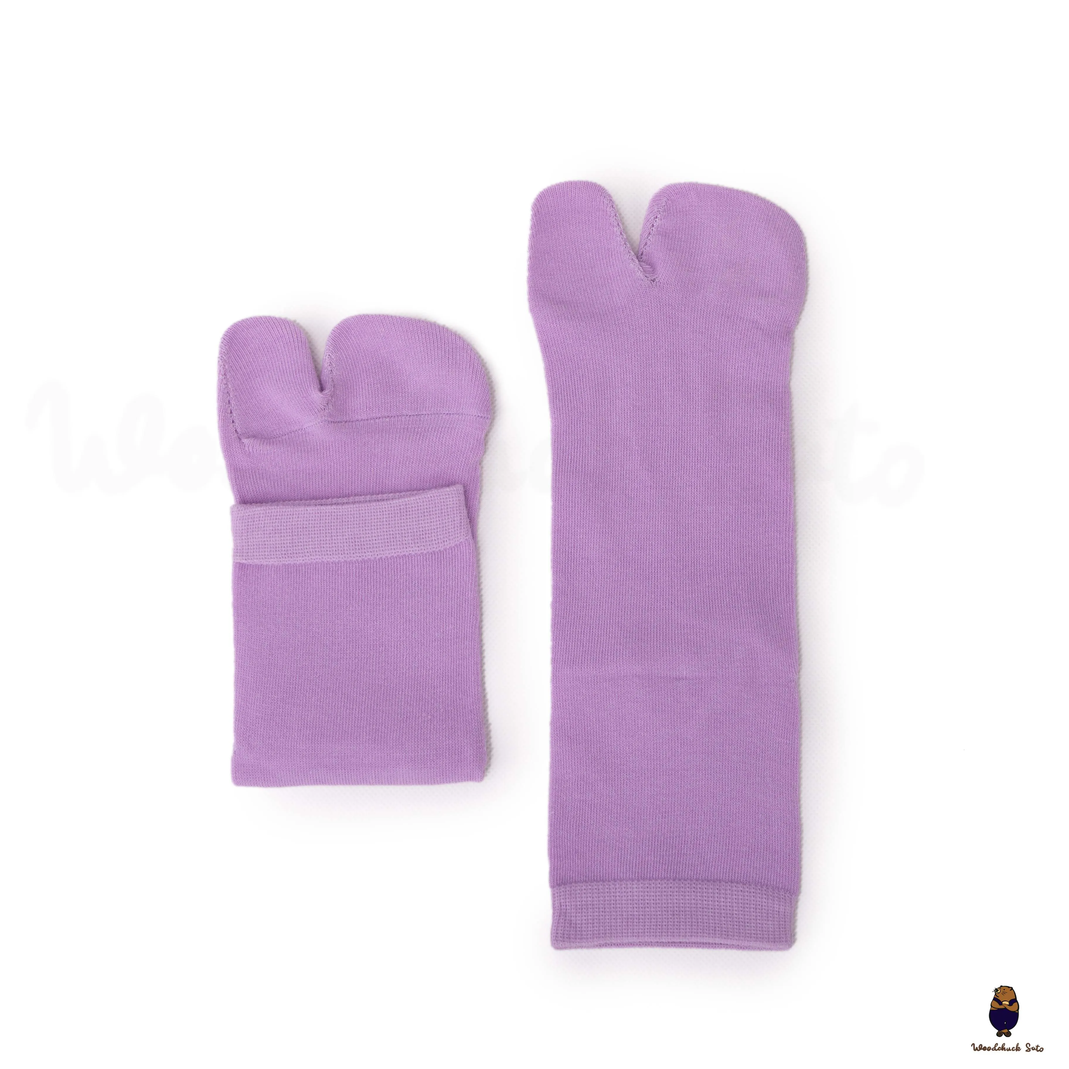 WoodchuckSato Women's Split-Toe Tabi Quarter Anklets Socks (Fits Size EU 34-41) sold by WoodChuckSato product image thumbnail 3