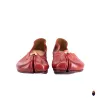 WoodchuckSato Red Vintage Horse Leather Tabi Ballet Flats 35-48 sold by WoodChuckSato