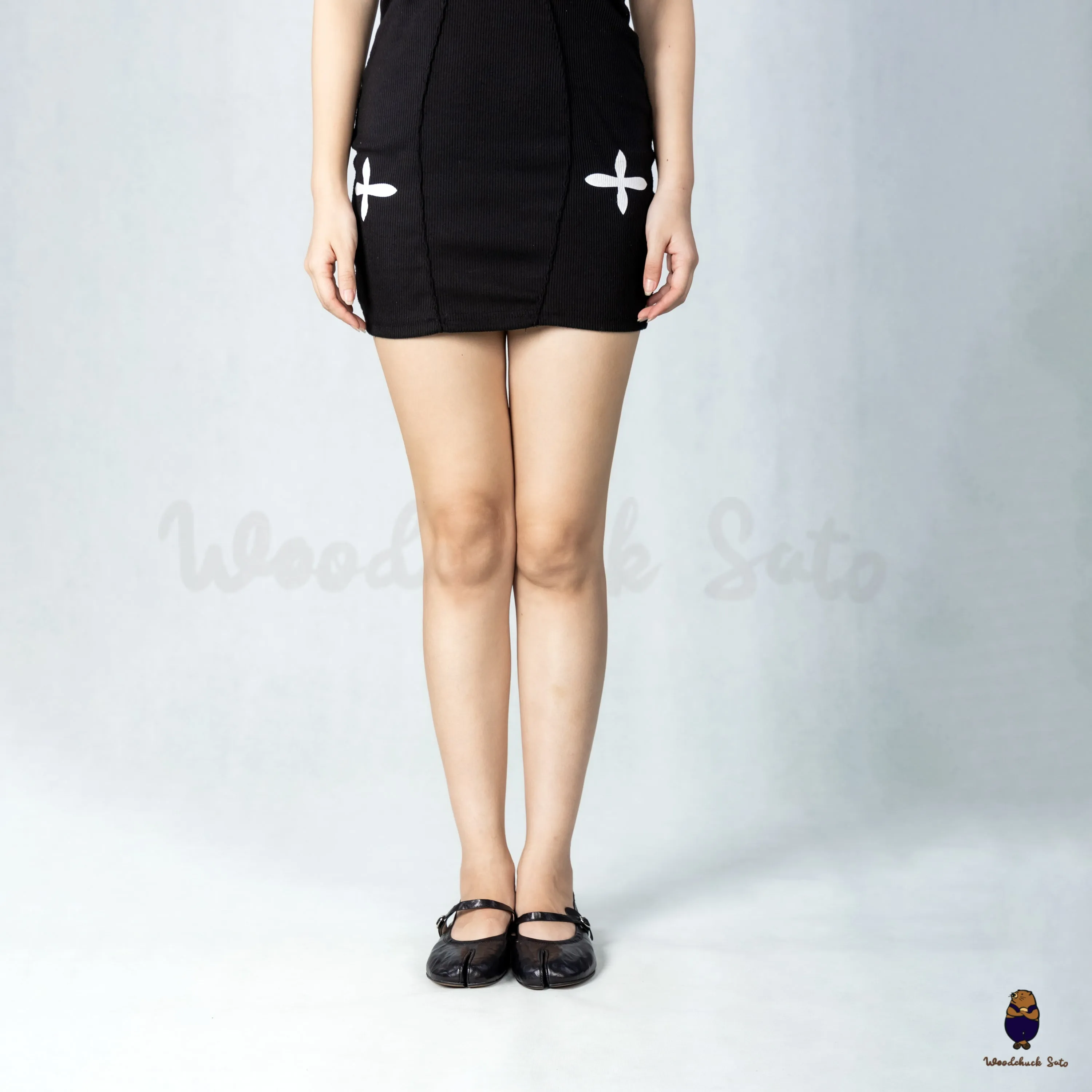 WoodchuckSato Classic Black Leather Tabi Mary Jane Flats sold by WoodChuckSato product image thumbnail 3