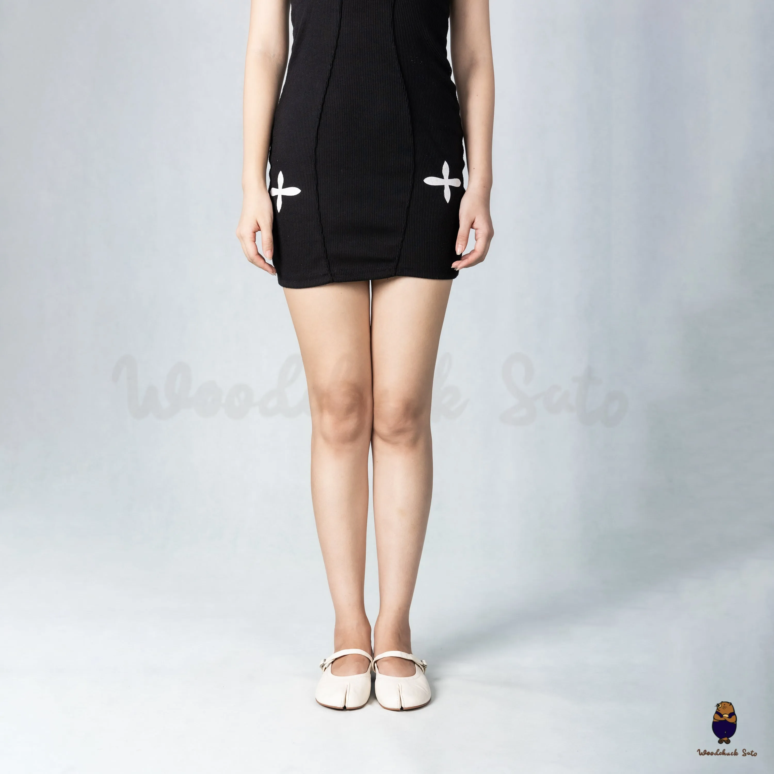 WoodchuckSato Classic Cream Leather Tabi Mary Jane Flats sold by WoodChuckSato product image thumbnail 3