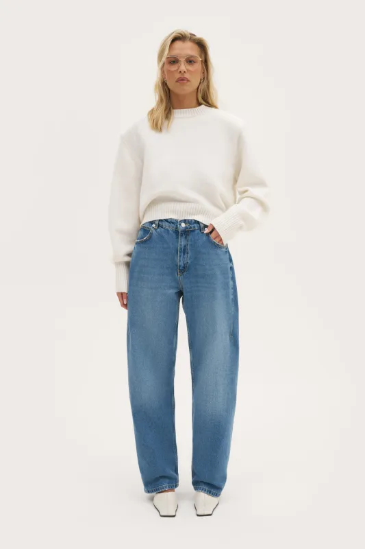 Every Wear Jeans - Mid Blue made by Maebe