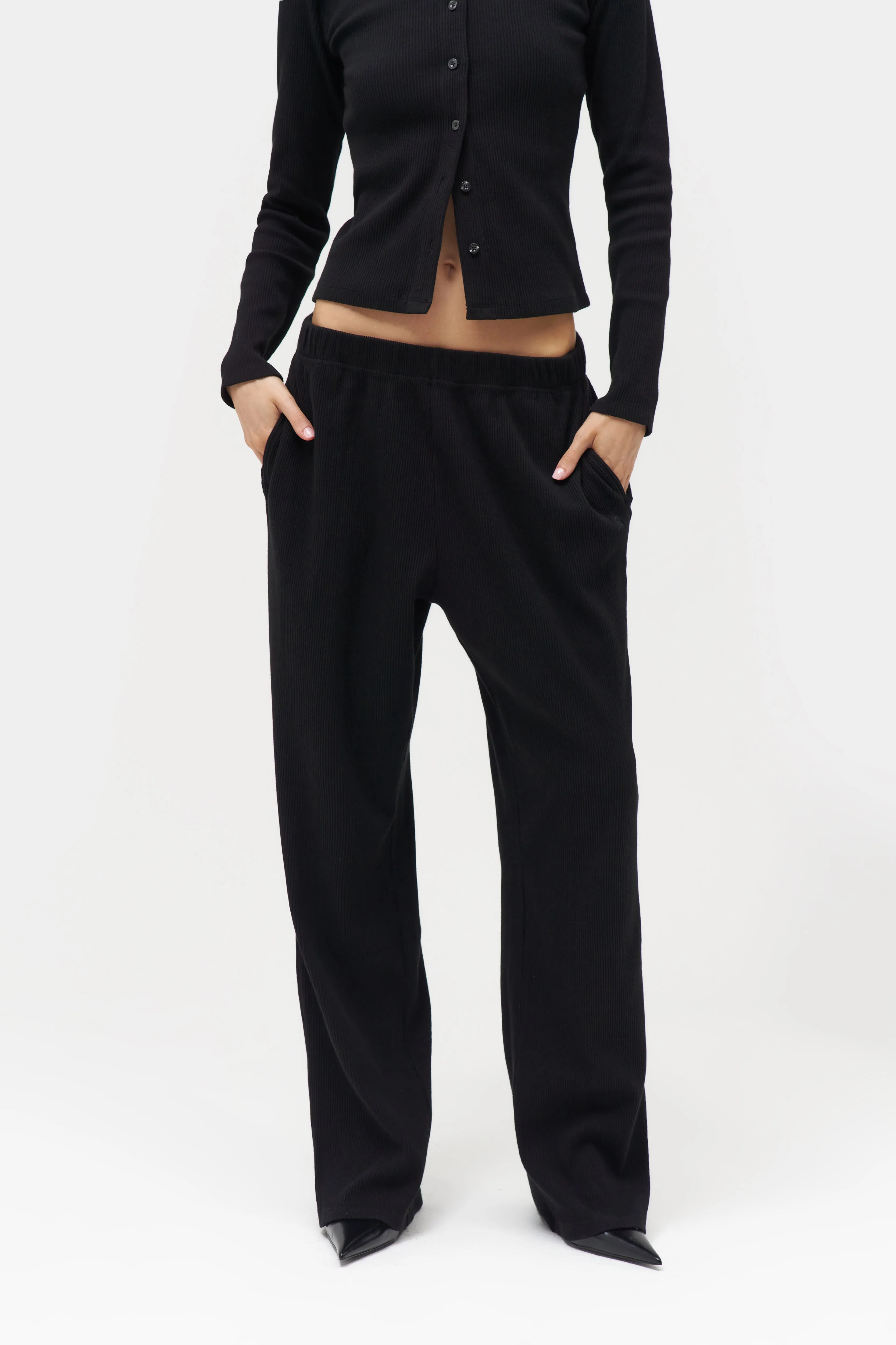 Awayday Pleated Pants - Black sold by Maebe product image thumbnail 2