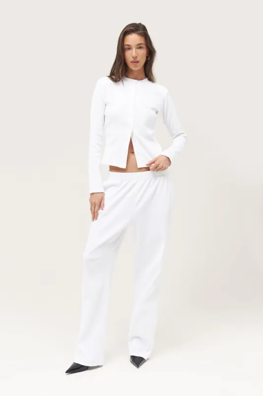 Awayday Pleated Pants - Off White sold by Maebe
