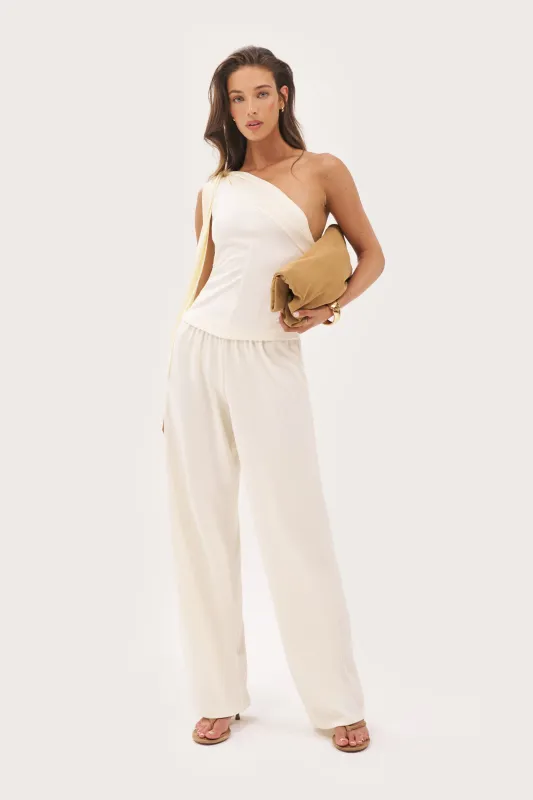 After Hours Pants - Buttercream sold by Maebe