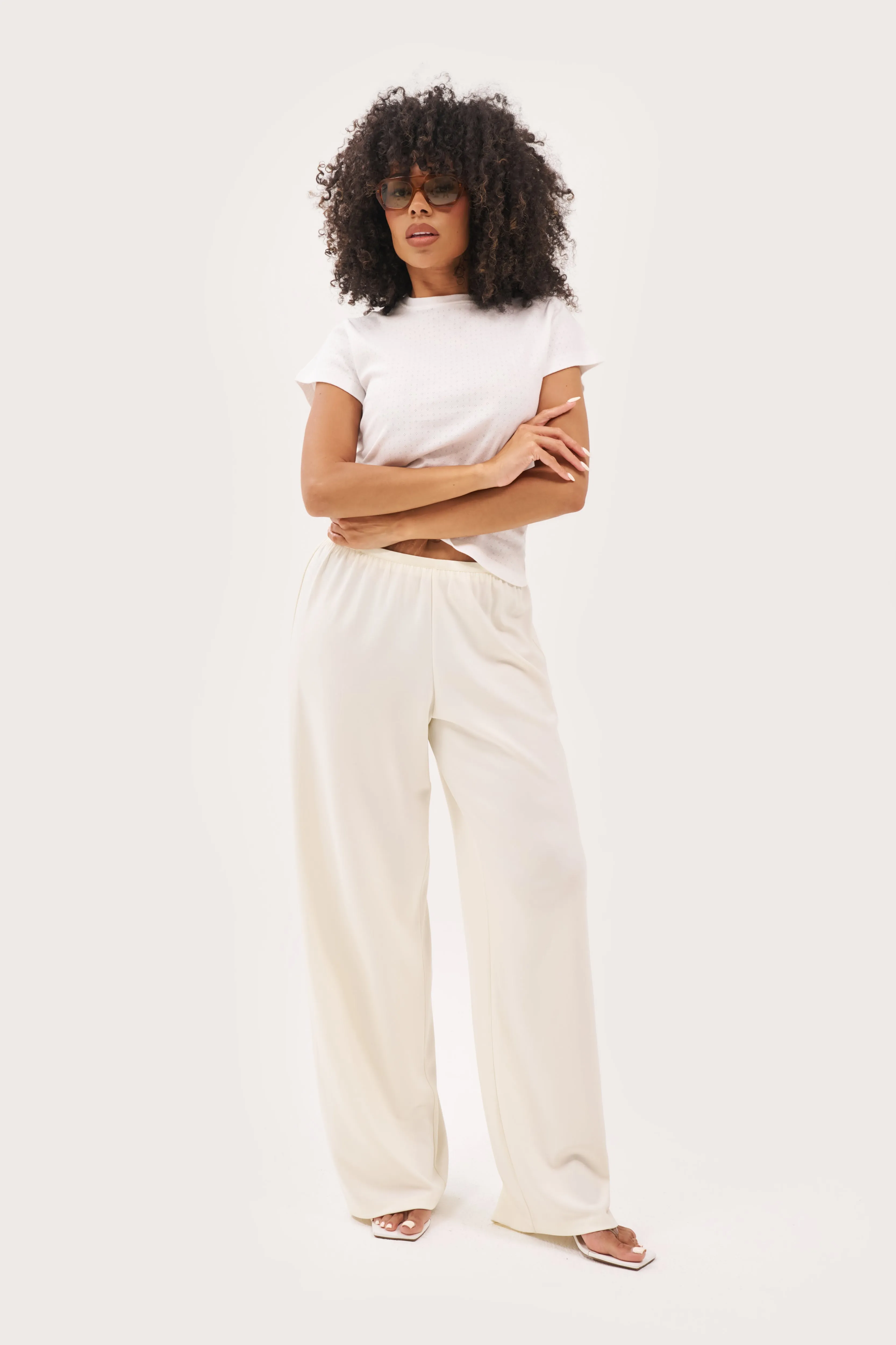 After Hours Pants - Buttercream sold by Maebe product image thumbnail 5