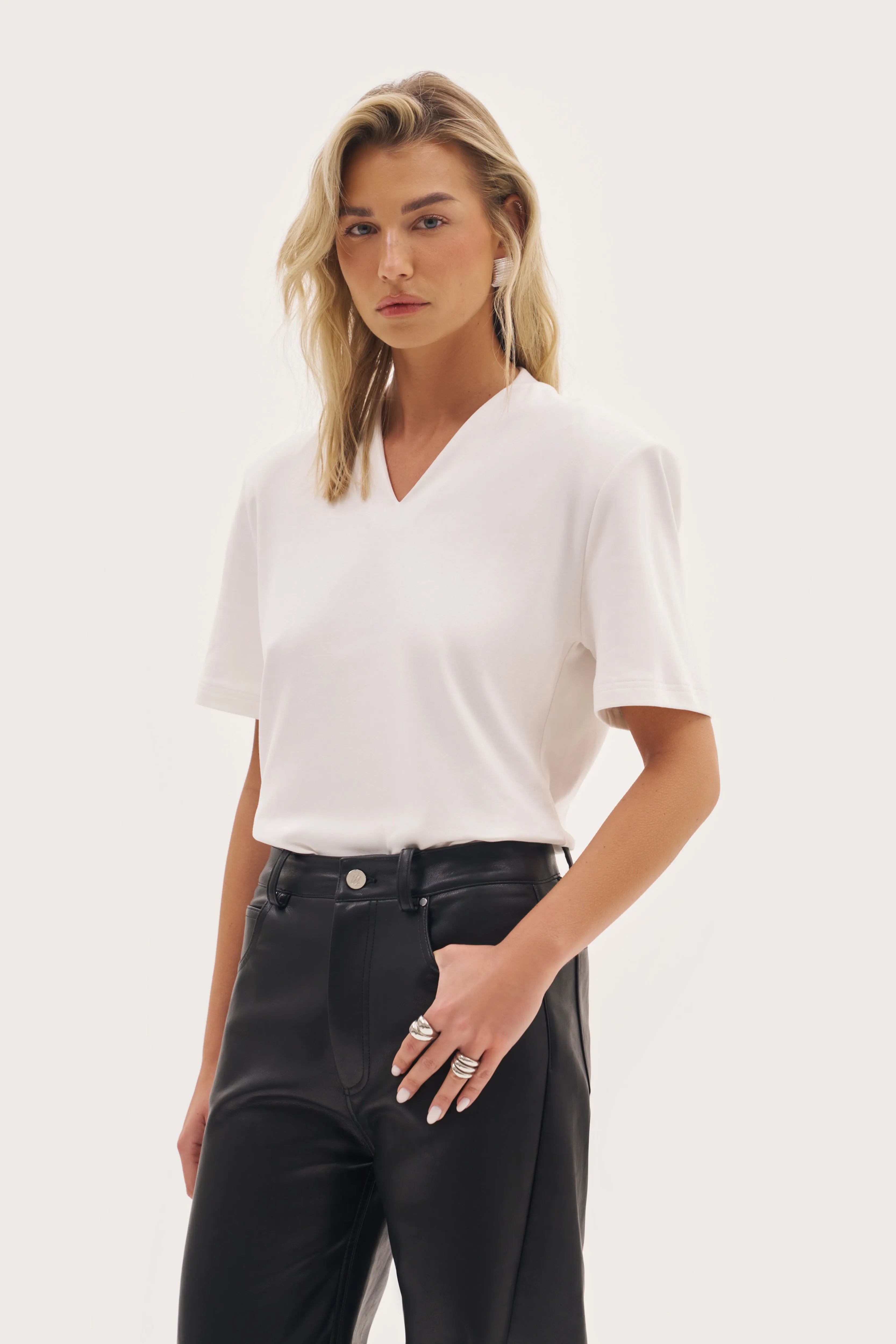 Power Tee Bodysuit - White sold by Maebe product image thumbnail 2