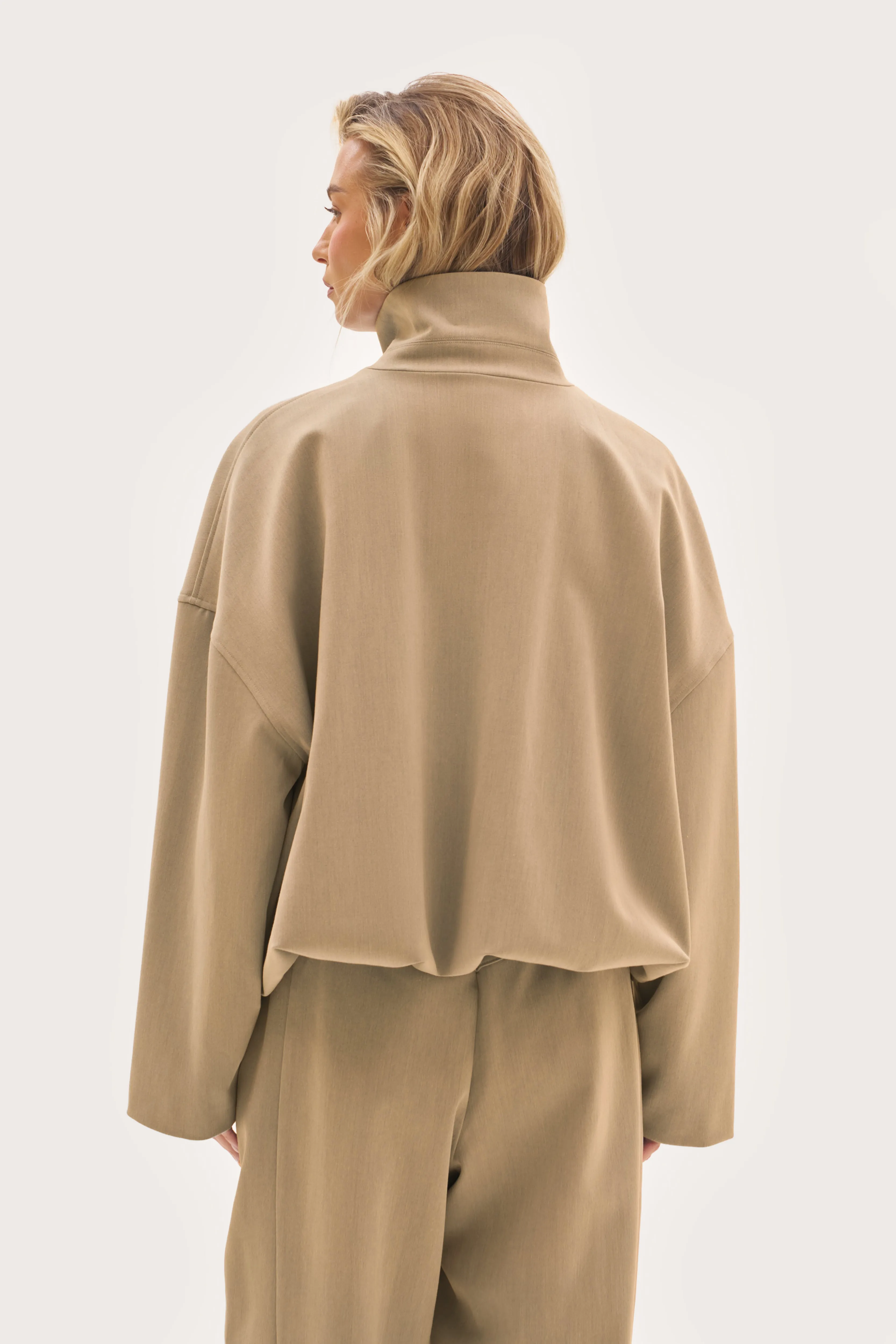 Tailored Track Jacket - Beige sold by Maebe product image thumbnail 5