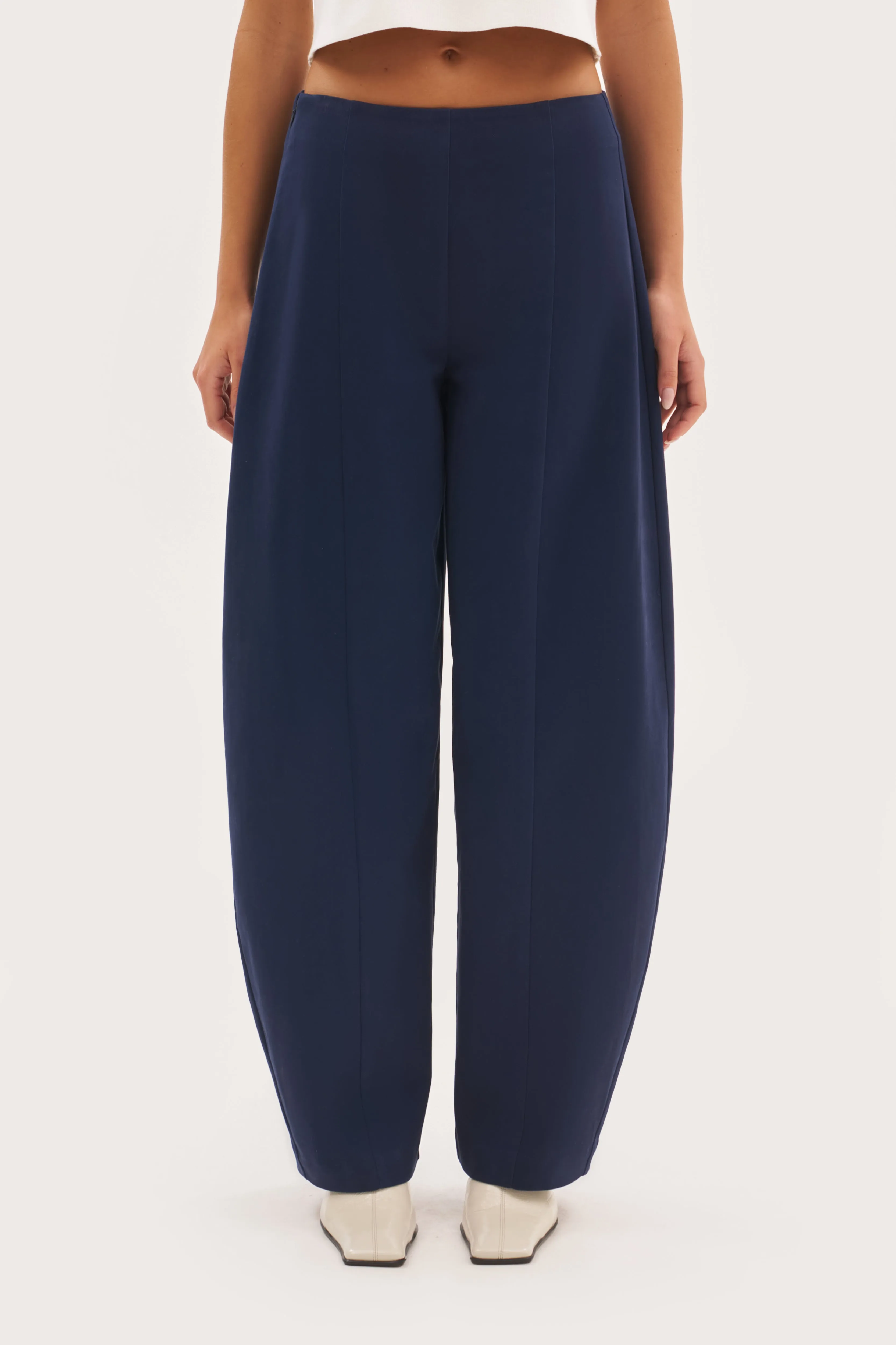 Everyday Balloon Trousers - Navy sold by Maebe product image thumbnail 2