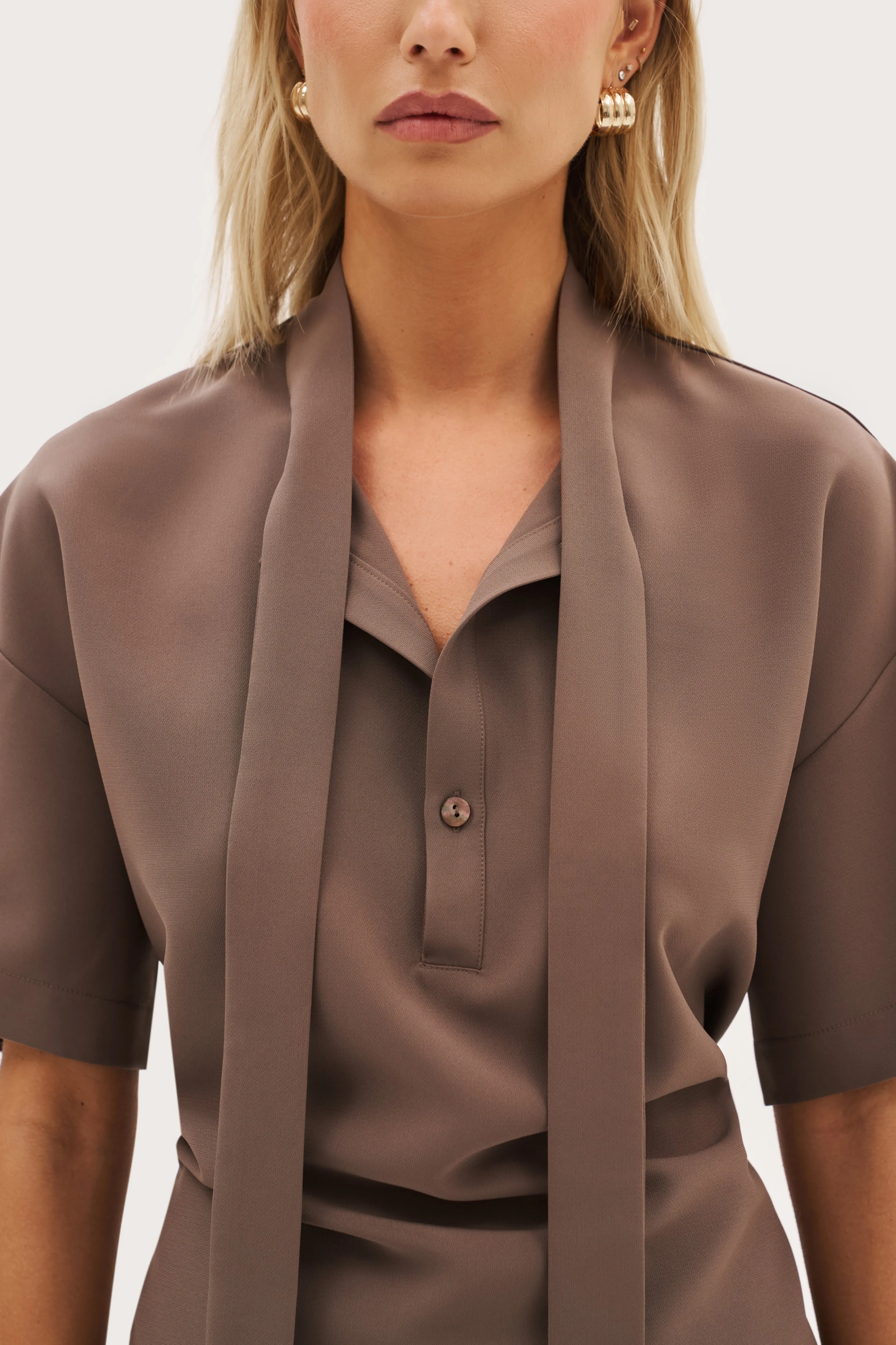 Sundown Overhead Shirt - Khaki Moss sold by Maebe product image thumbnail 5