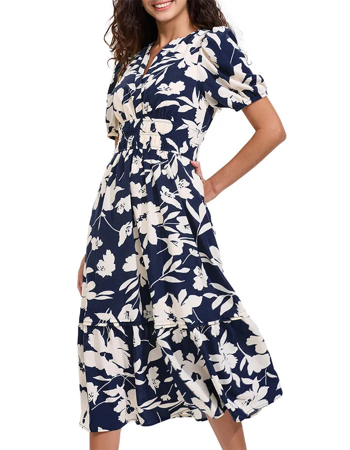 ALLOVIN Print Dresses sold by Allovin product image thumbnail 5