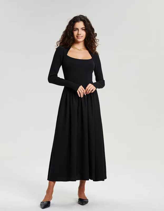 ALLOVIN The Ellie Black Braless Dress sold by Allovin