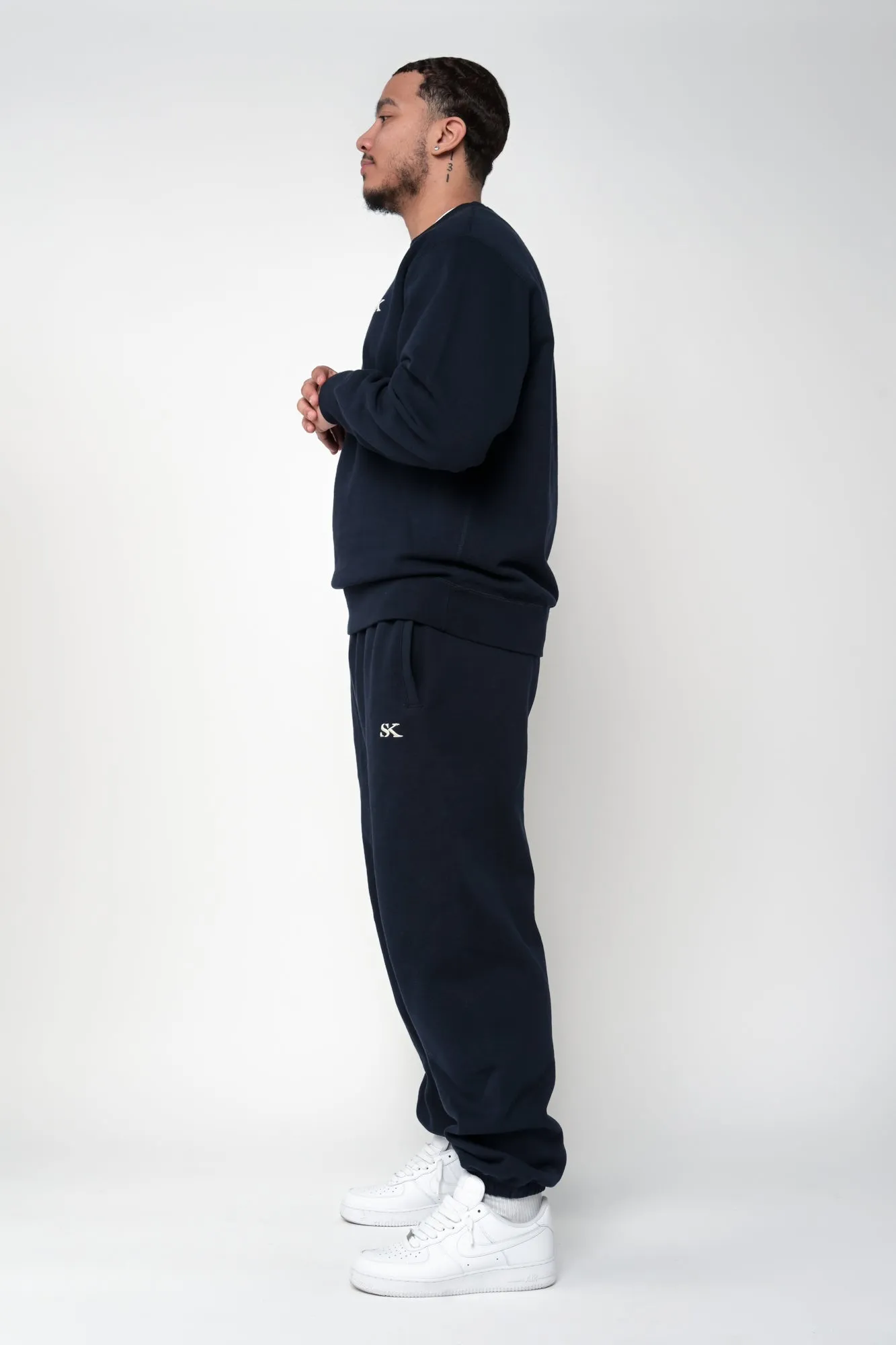 SK Core Fleece Sweatpants - Midnight Navy sold by SK KINETIX product image thumbnail 3