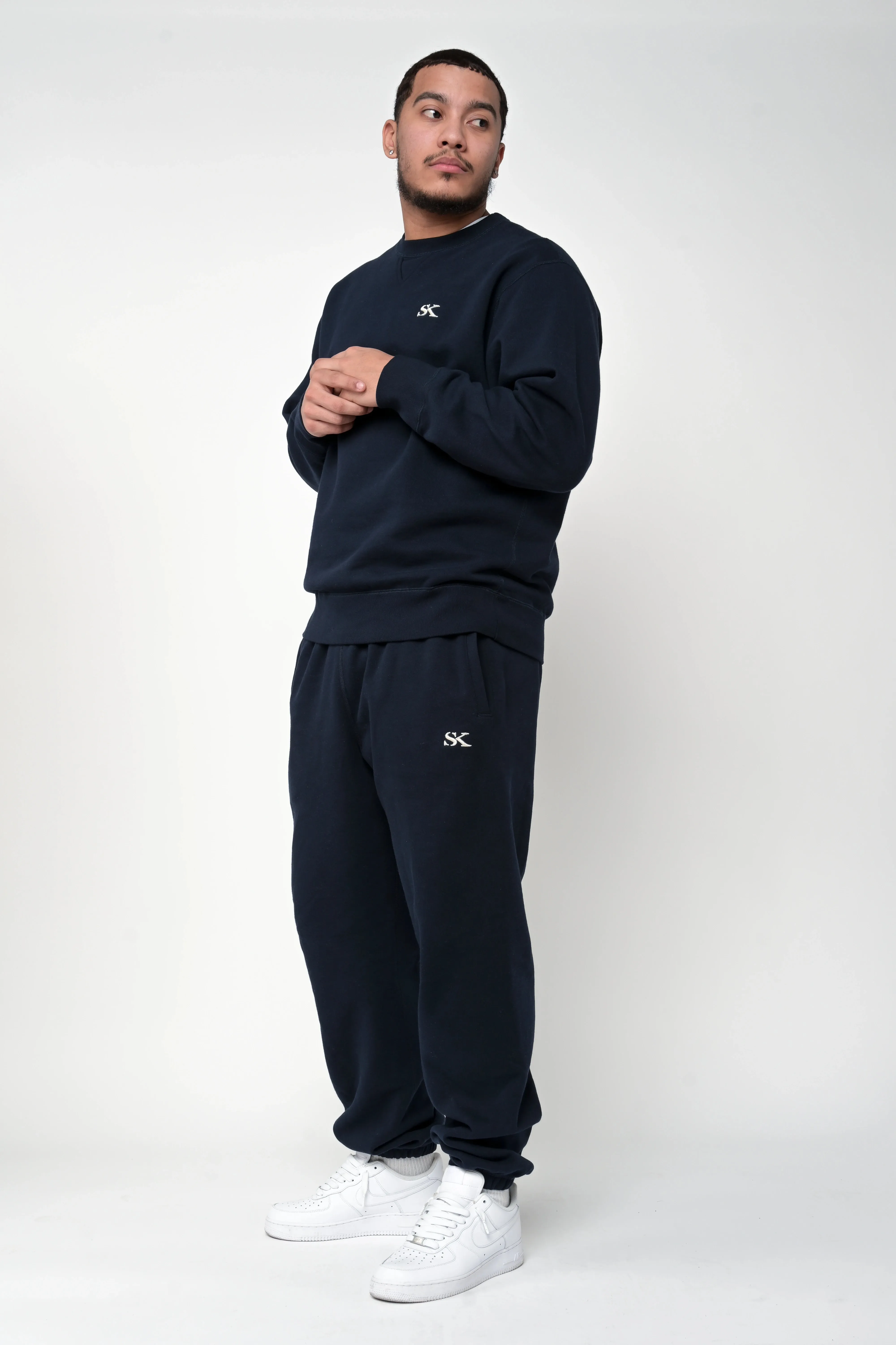 SK Core Fleece Sweatpants - Midnight Navy sold by SK KINETIX product image thumbnail 4