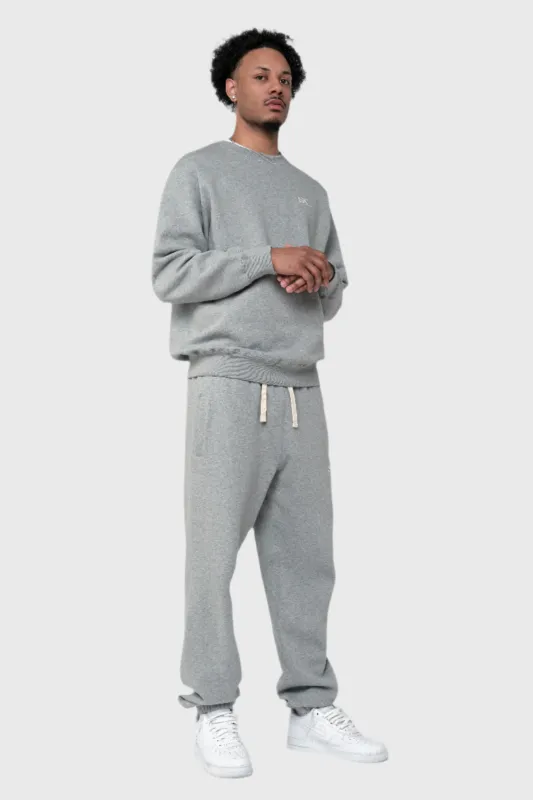 SK Core Fleece Crewneck - Grey sold by SK KINETIX