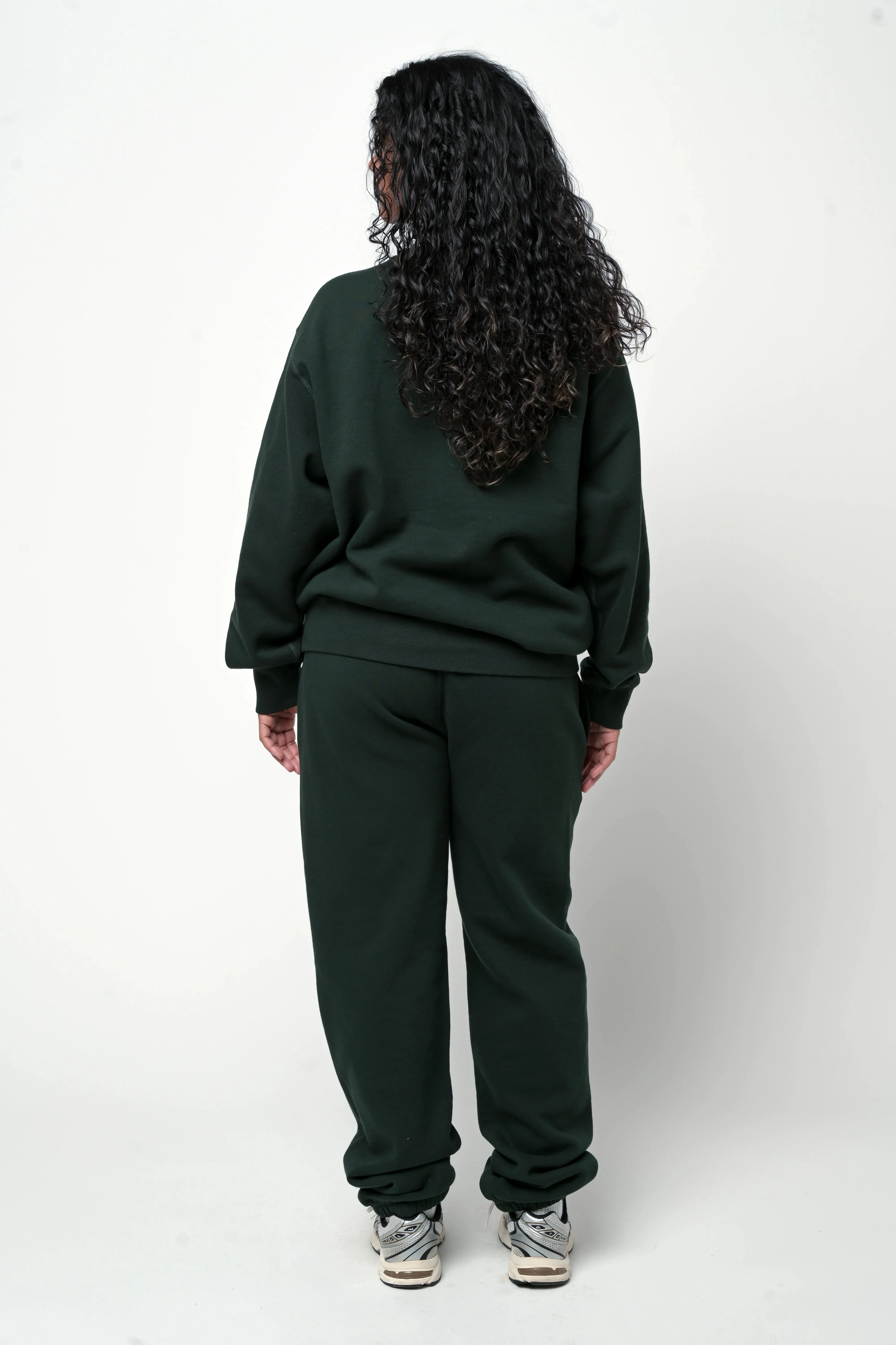 SK Core Fleece Crewneck - Forest Green sold by SK KINETIX product image thumbnail 4