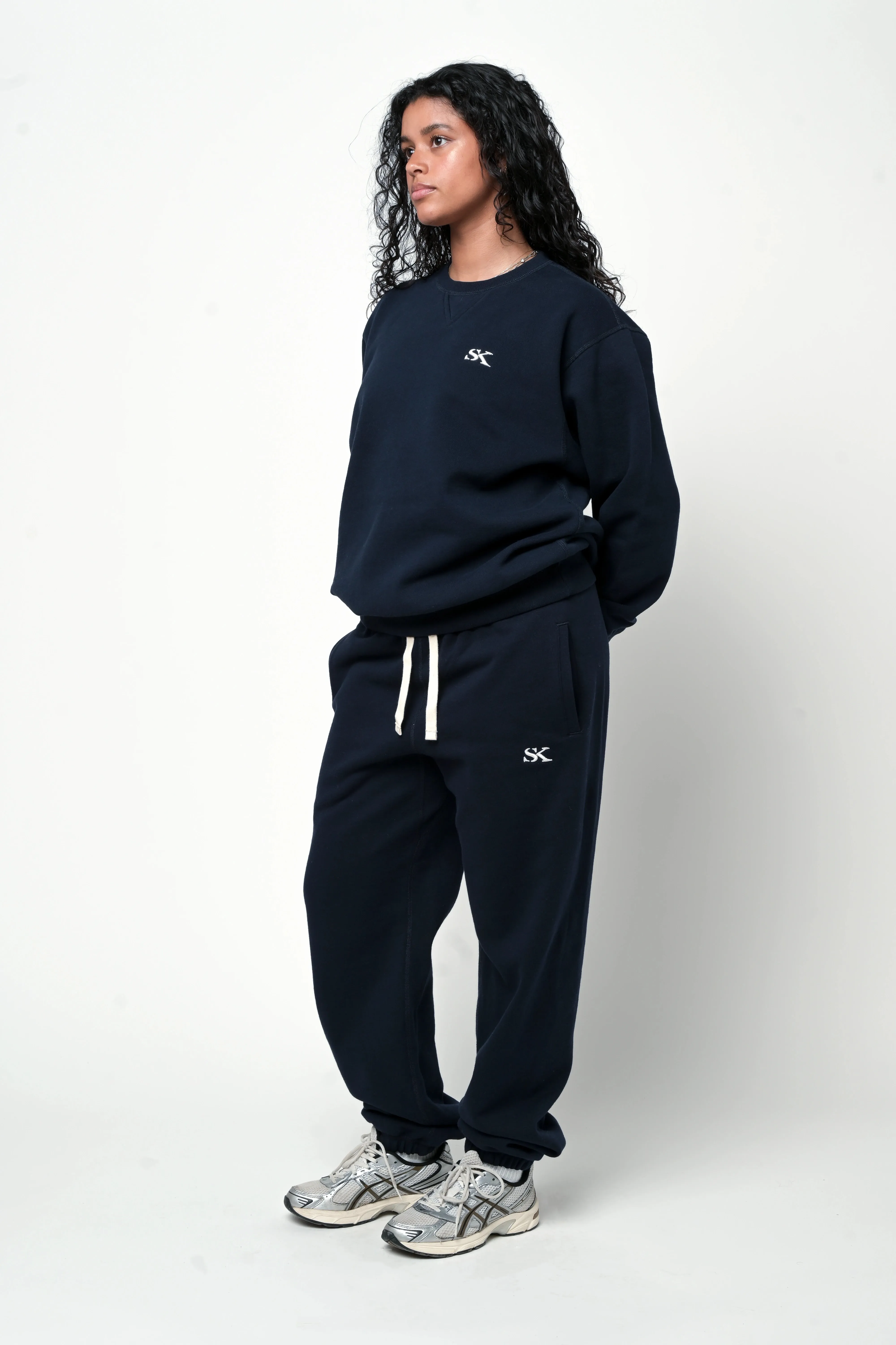 SK Core Fleece Crew neck - Midnight Navy sold by SK KINETIX product image thumbnail 3