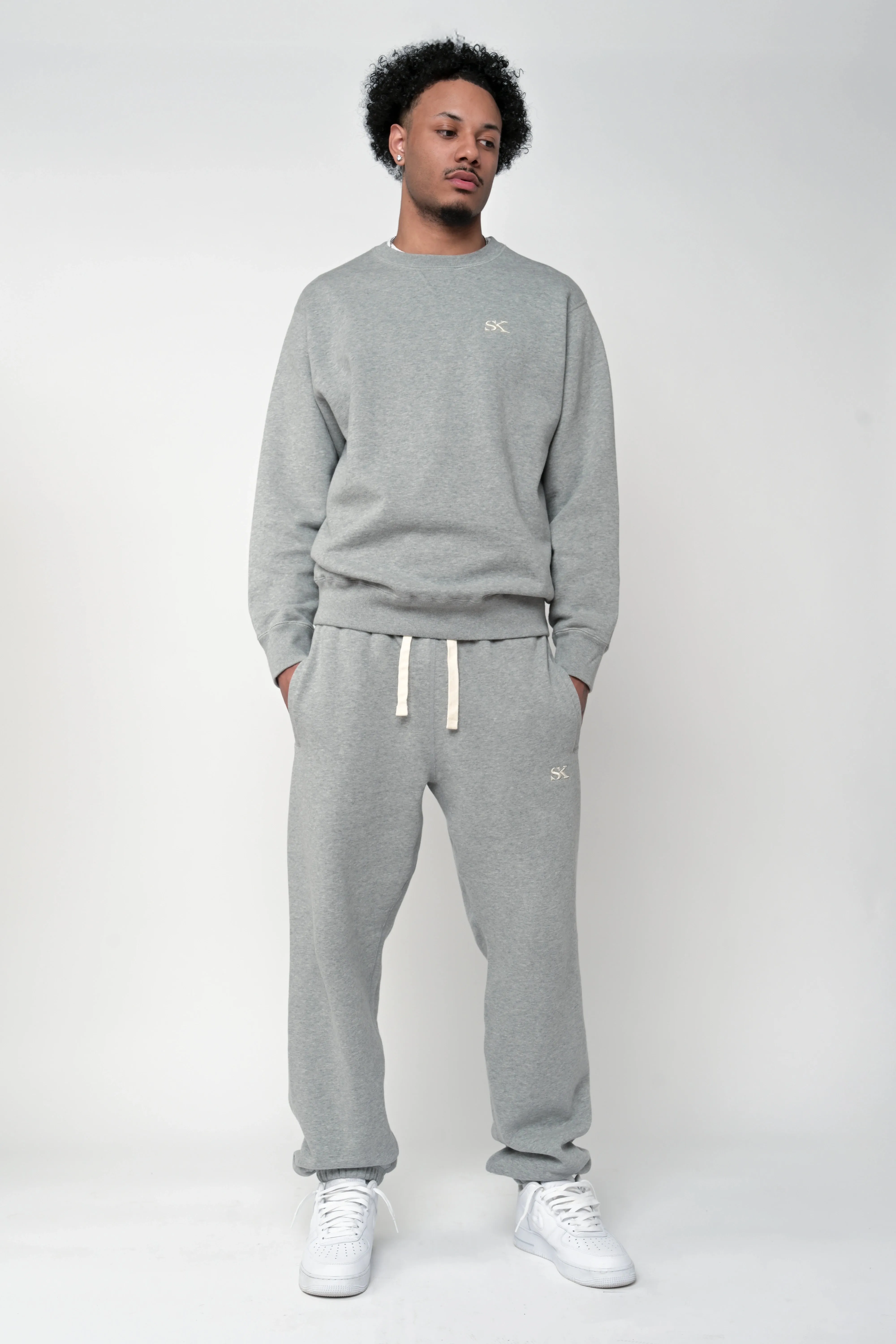 SK Core Fleece Sweatpants - Grey sold by SK KINETIX product image thumbnail 2