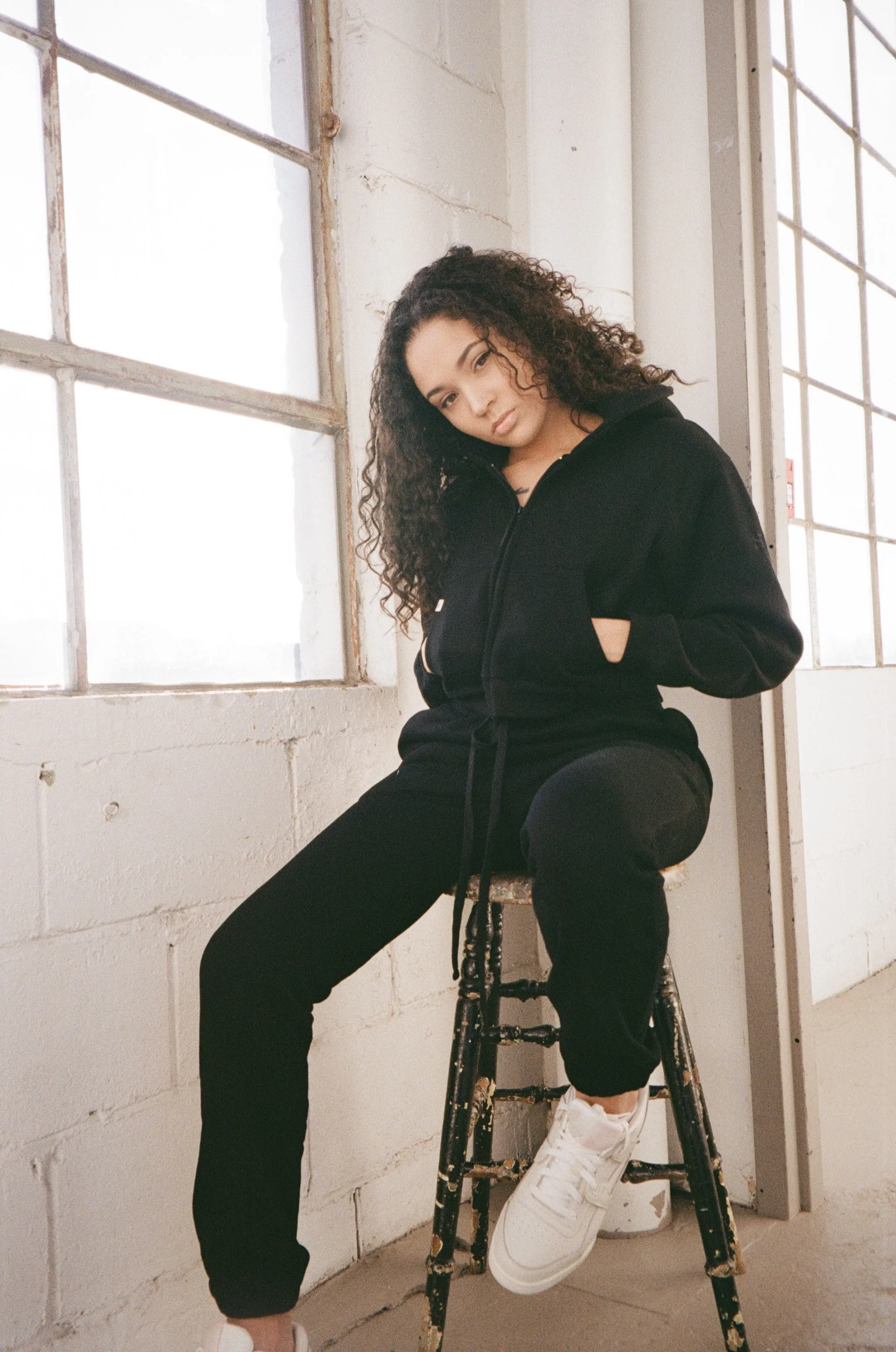 The Warm Up Hoodie - Black sold by SK KINETIX