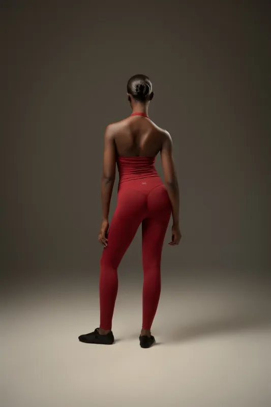 SK Skuplt Leggings Red made by SK KINETIX