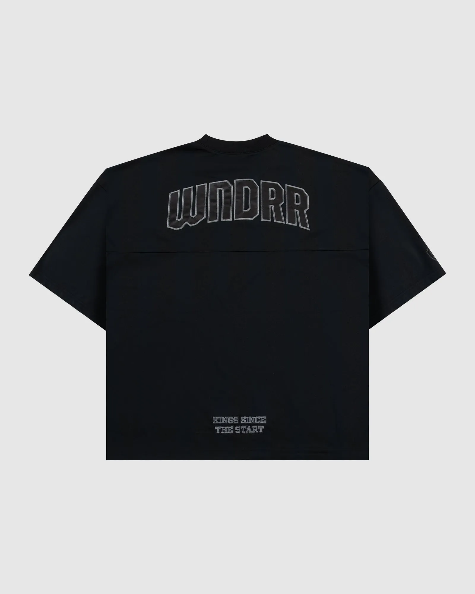 FEUD QUARTERBACK JERSEY - BLACK sold by WNDRR product image thumbnail 3