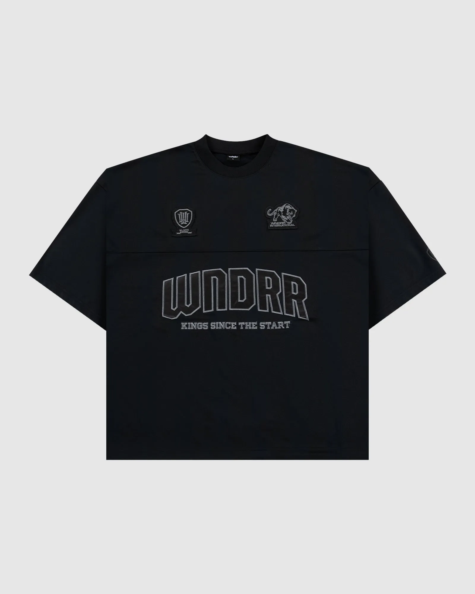 FEUD QUARTERBACK JERSEY - BLACK sold by WNDRR