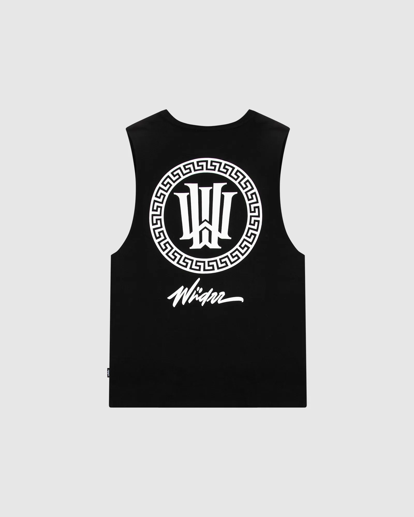 APOLLO MUSCLE TOP - BLACK sold by WNDRR