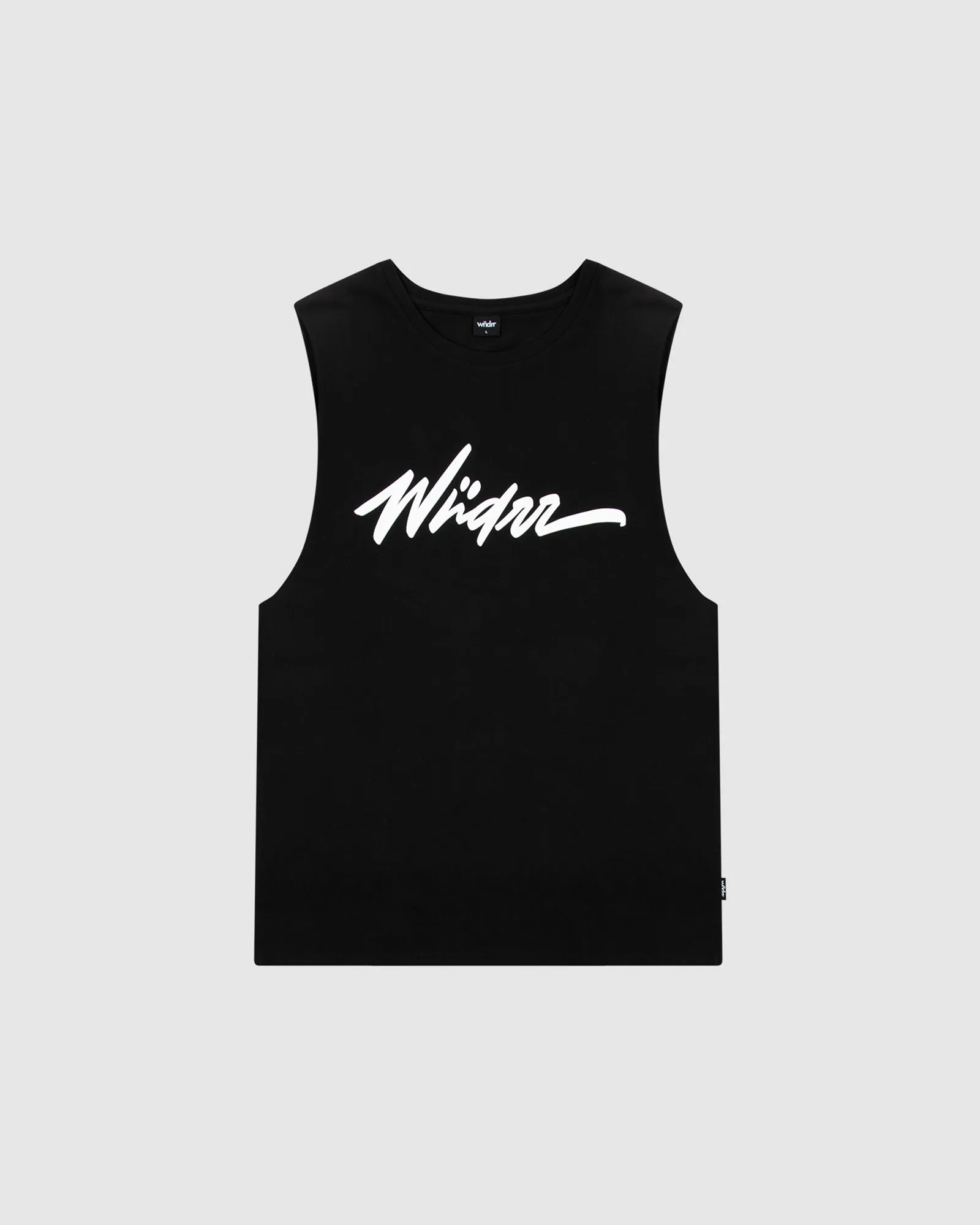 APOLLO MUSCLE TOP - BLACK sold by WNDRR product image thumbnail 3