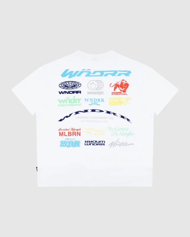 REPRESENT HEAVY WEIGHT TEE - WHITE sold by WNDRR
