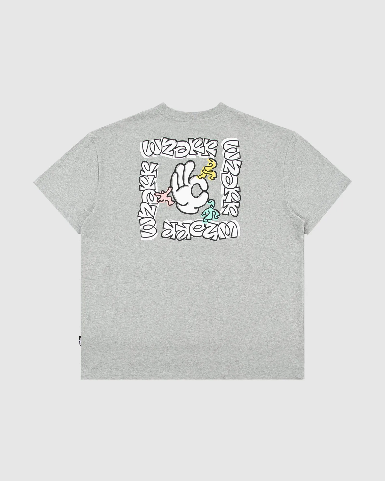 MOOD BOX FIT TEE - GREY MARLE sold by WNDRR