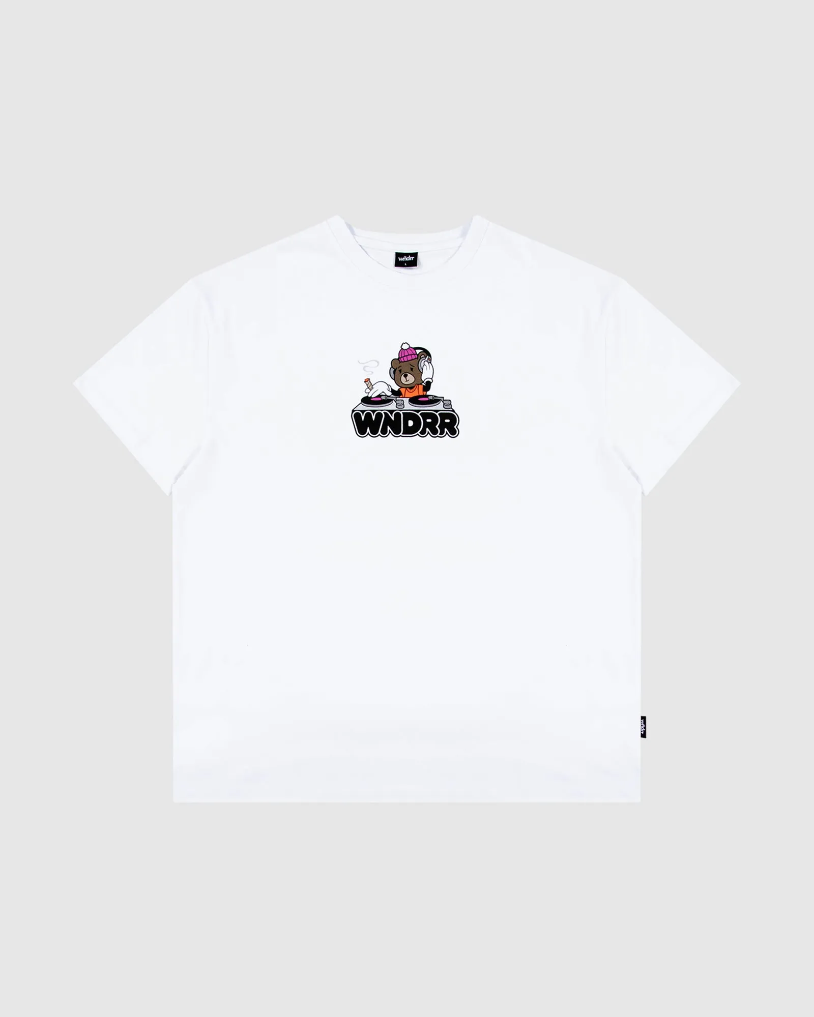 BEATS BOX FIT TEE - WHITE sold by WNDRR