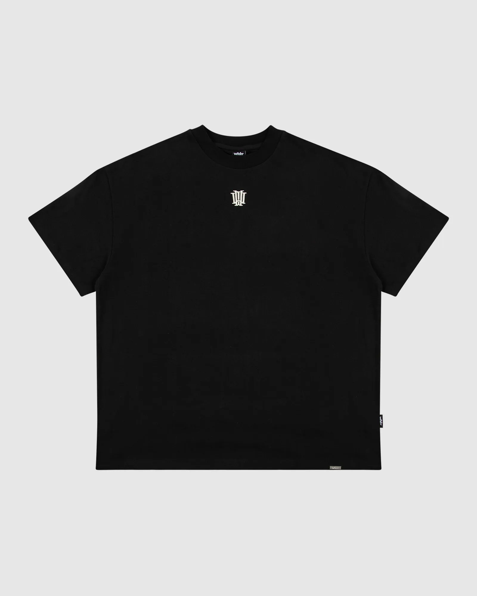 WITNESS HEAVY WEIGHT TEE - BLACK sold by WNDRR product image thumbnail 3