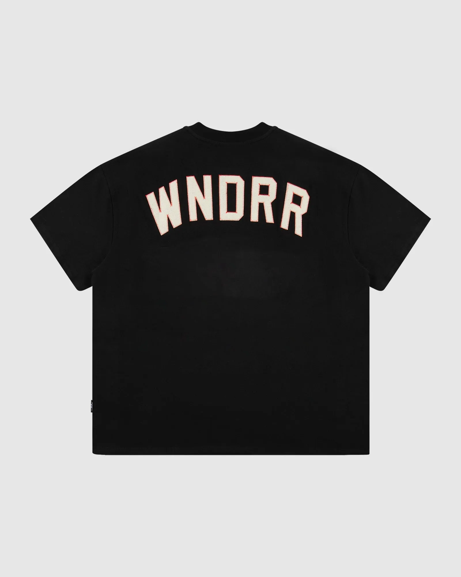 WITNESS HEAVY WEIGHT TEE - BLACK sold by WNDRR