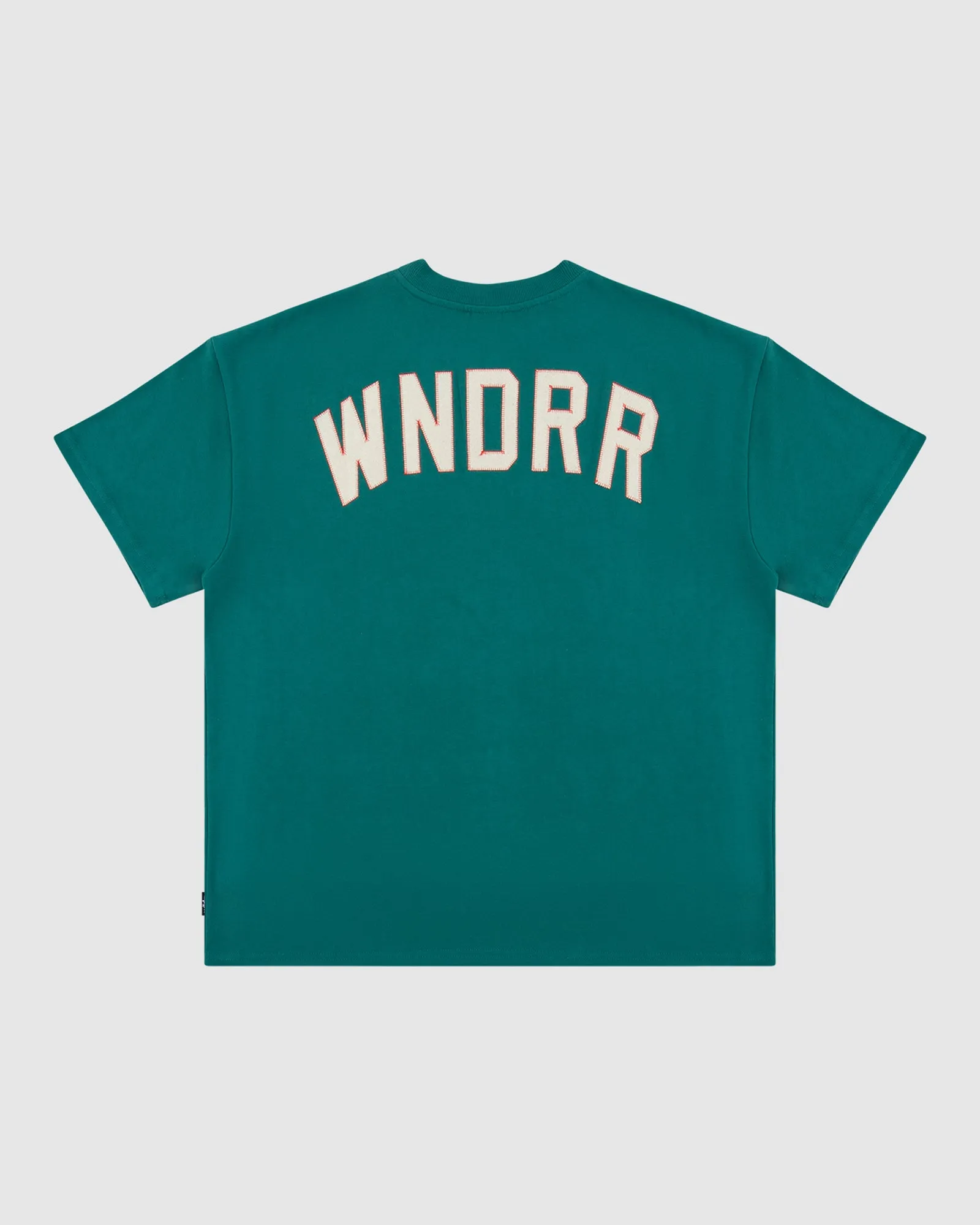 WITNESS HEAVY WEIGHT TEE - DARK TEAL sold by WNDRR