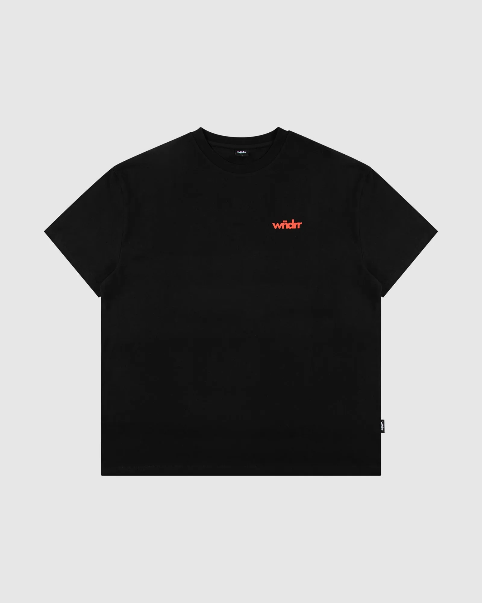 FRONTLINE BOX FIT TEE - BLACK sold by WNDRR product image thumbnail 3